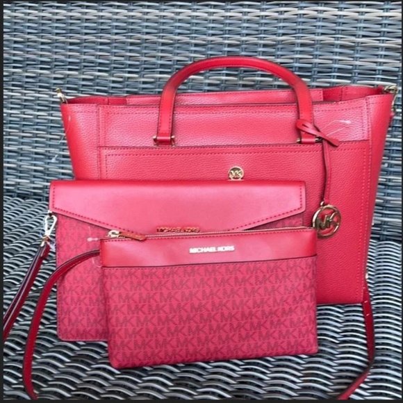 Michael Kors Maisie Large 3in1 Tote Bag Leather - Picture 3 of 16